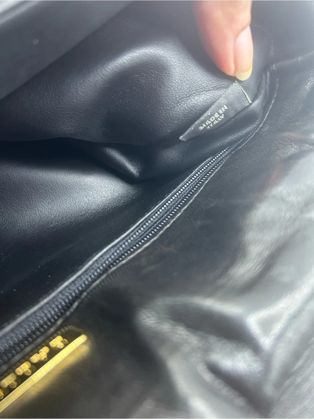 Bally Black Quilted Leather Satchel with Gold Hardware